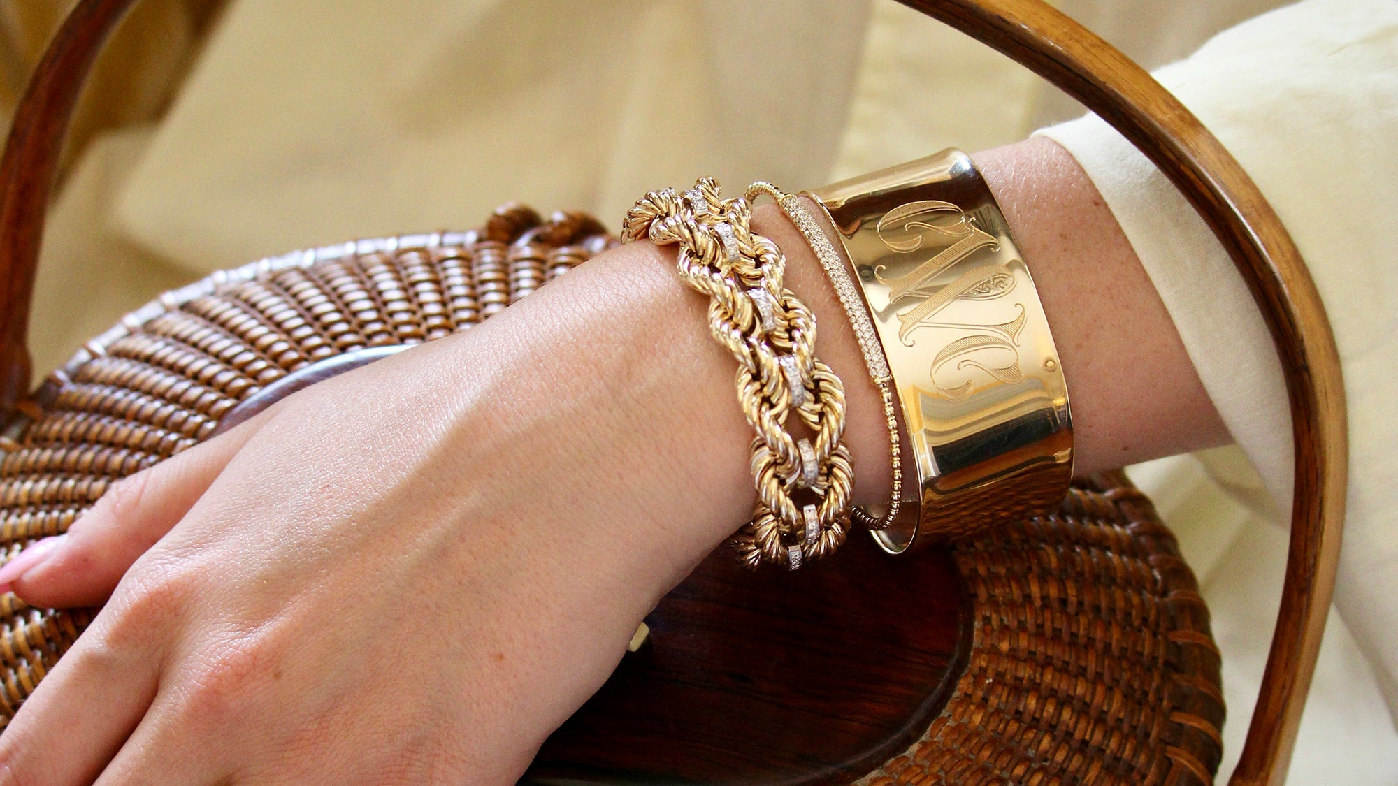 the club collection croghan's jewel box exclusive braided rope bracelet and jewelry