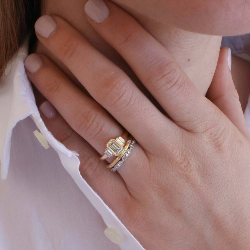 Single Stone 2mm York Band