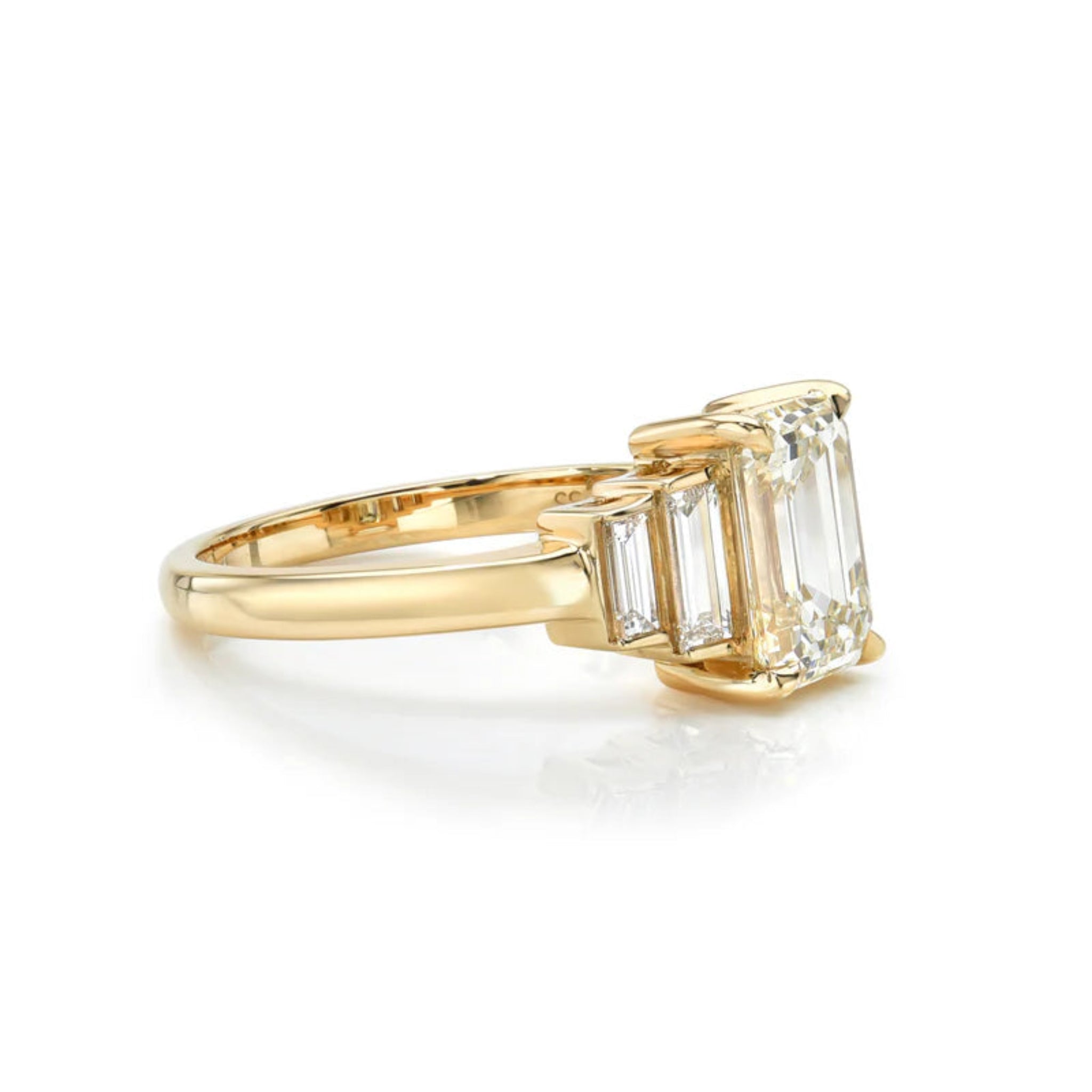 Single Stone Prong-Set Caroline Ring