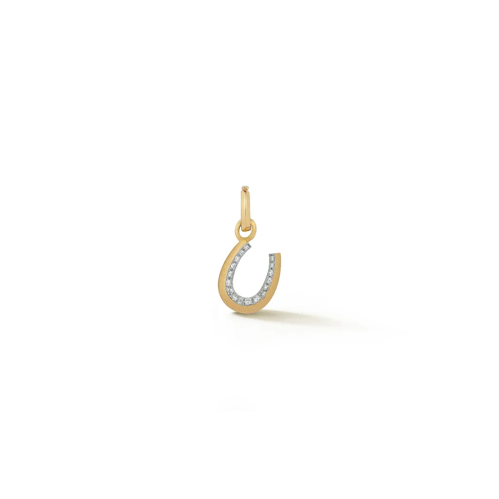 Jade Trau Mini Horseshoe Charm