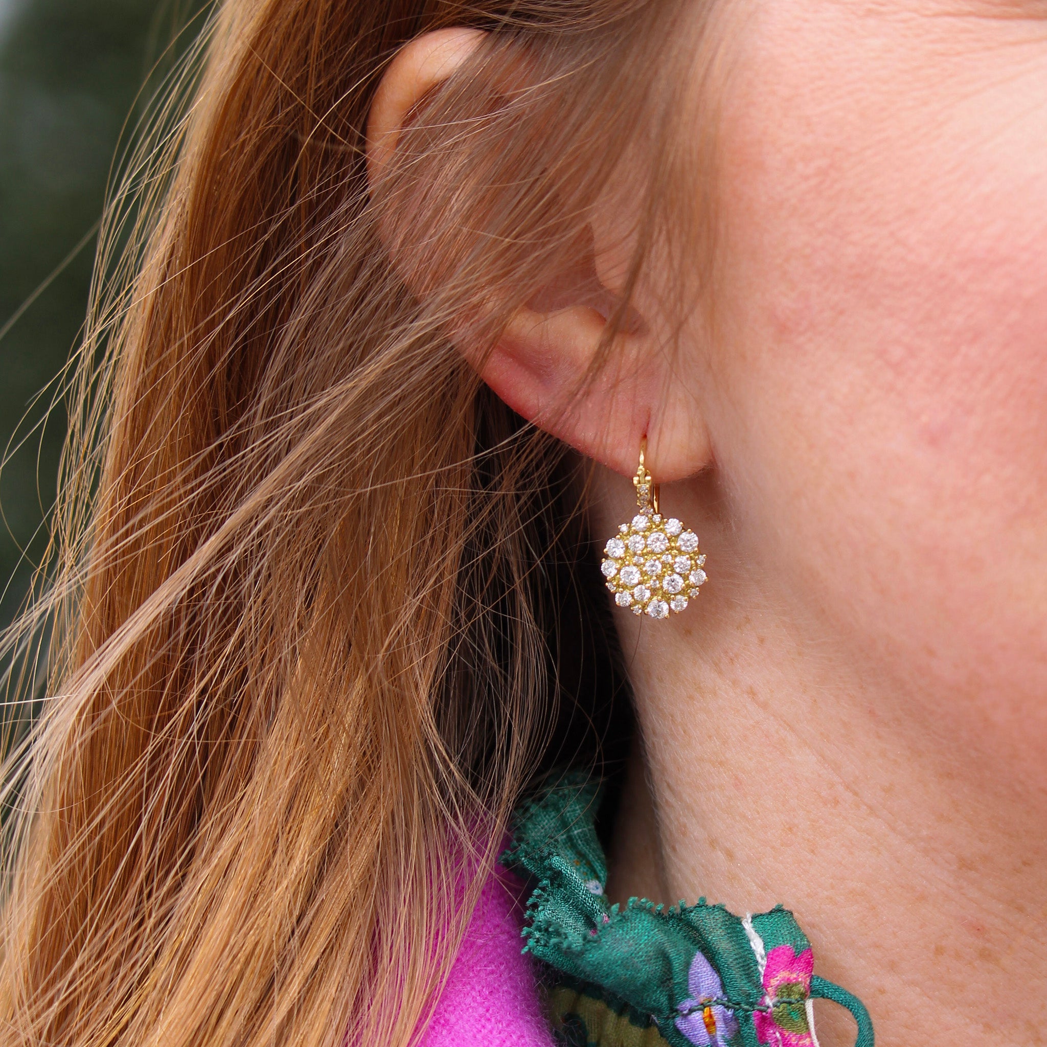 Paul Morelli Confetti Circle Dangle Earrings