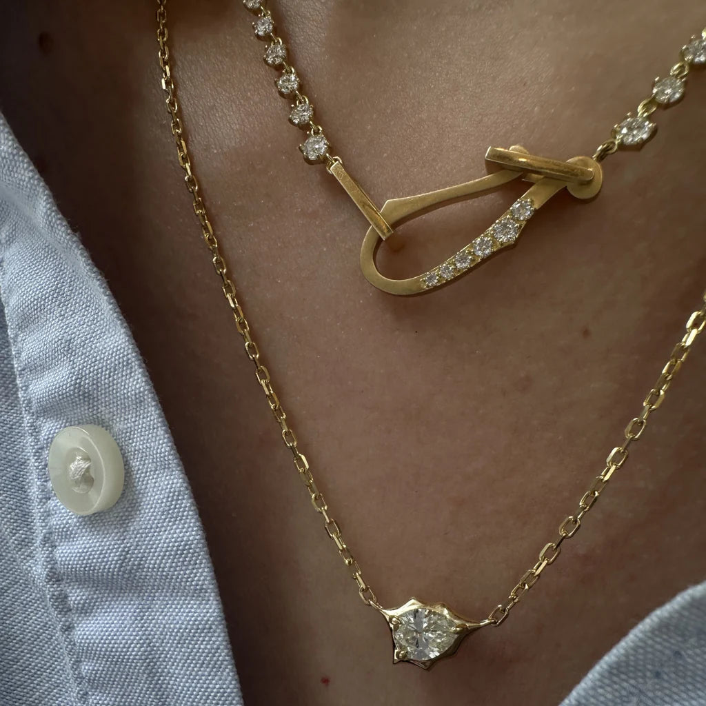 Jade Trau Small Envoy Pendant Necklace