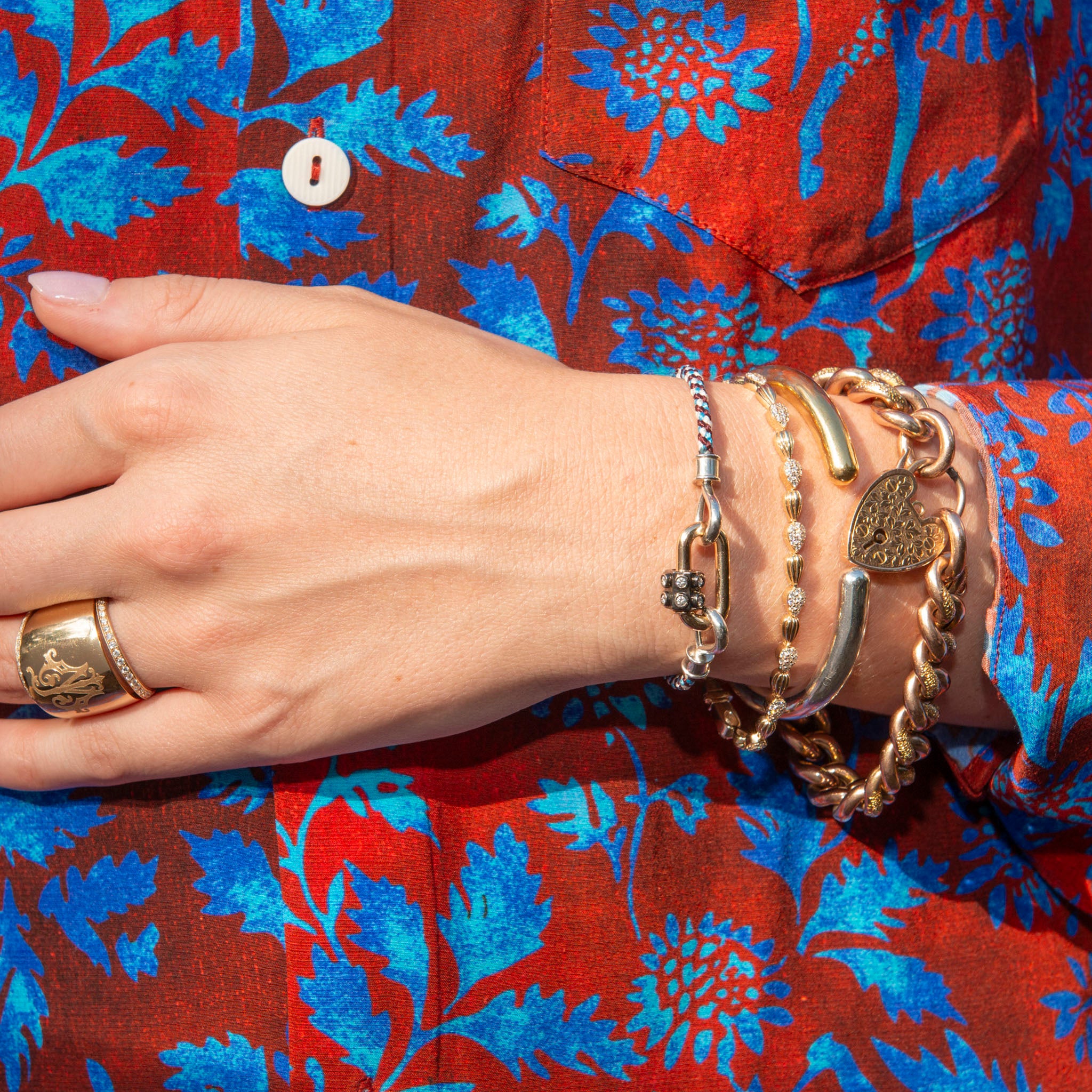 Marla Aaron 14K Gold Consuelo Baby Lock