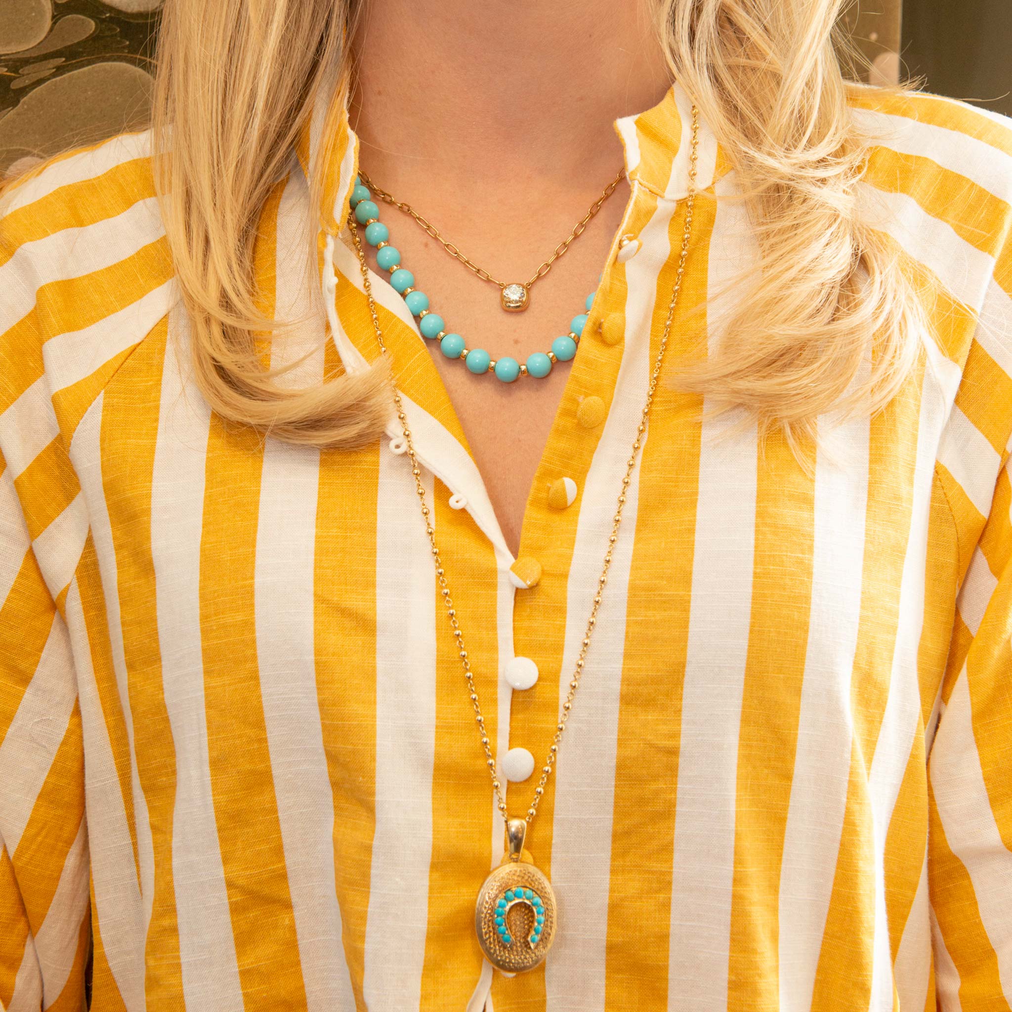 Single Stone Cori Necklace