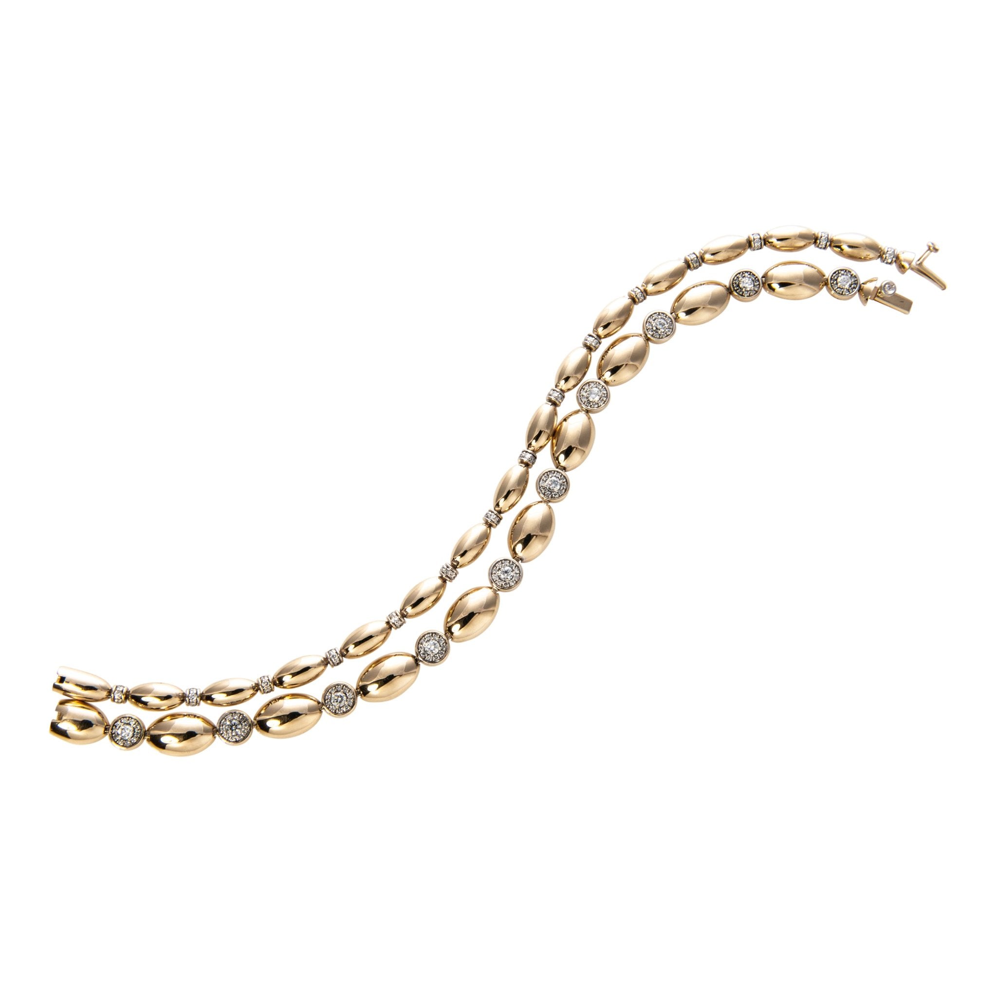 The Mary Pavé Diamond Station Line Bracelet