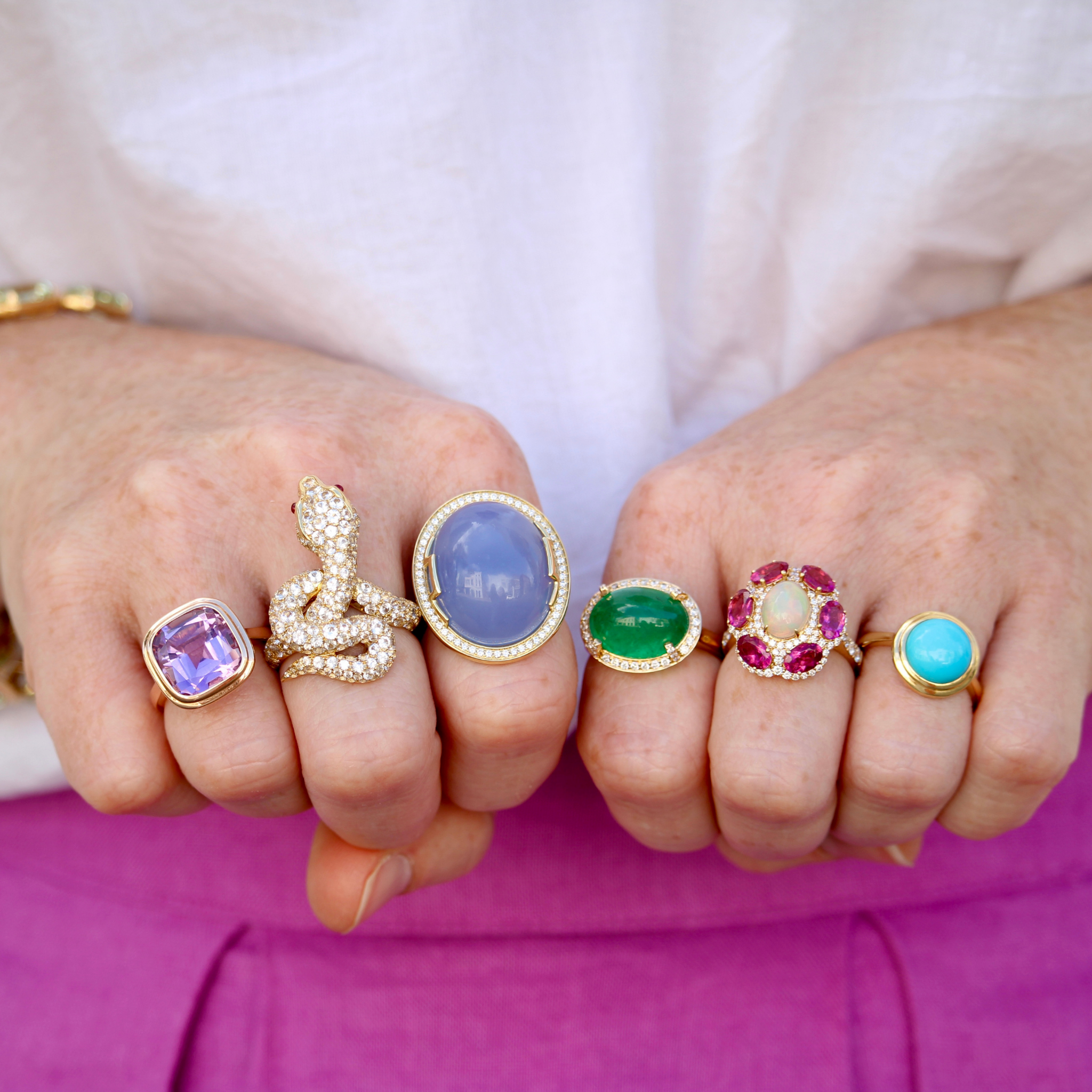 Goshwara Turquoise 18K Gold Ring