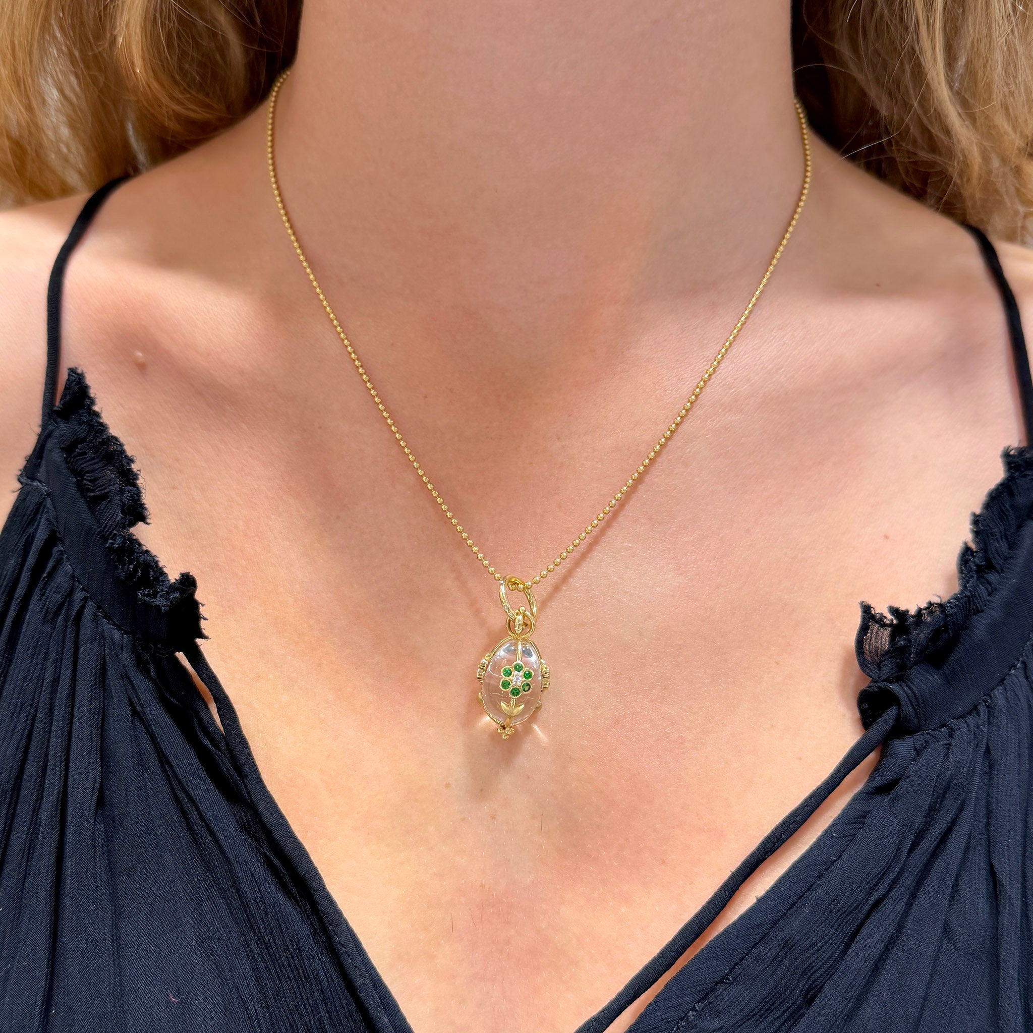 Temple St. Clair Small Fiori Amulet