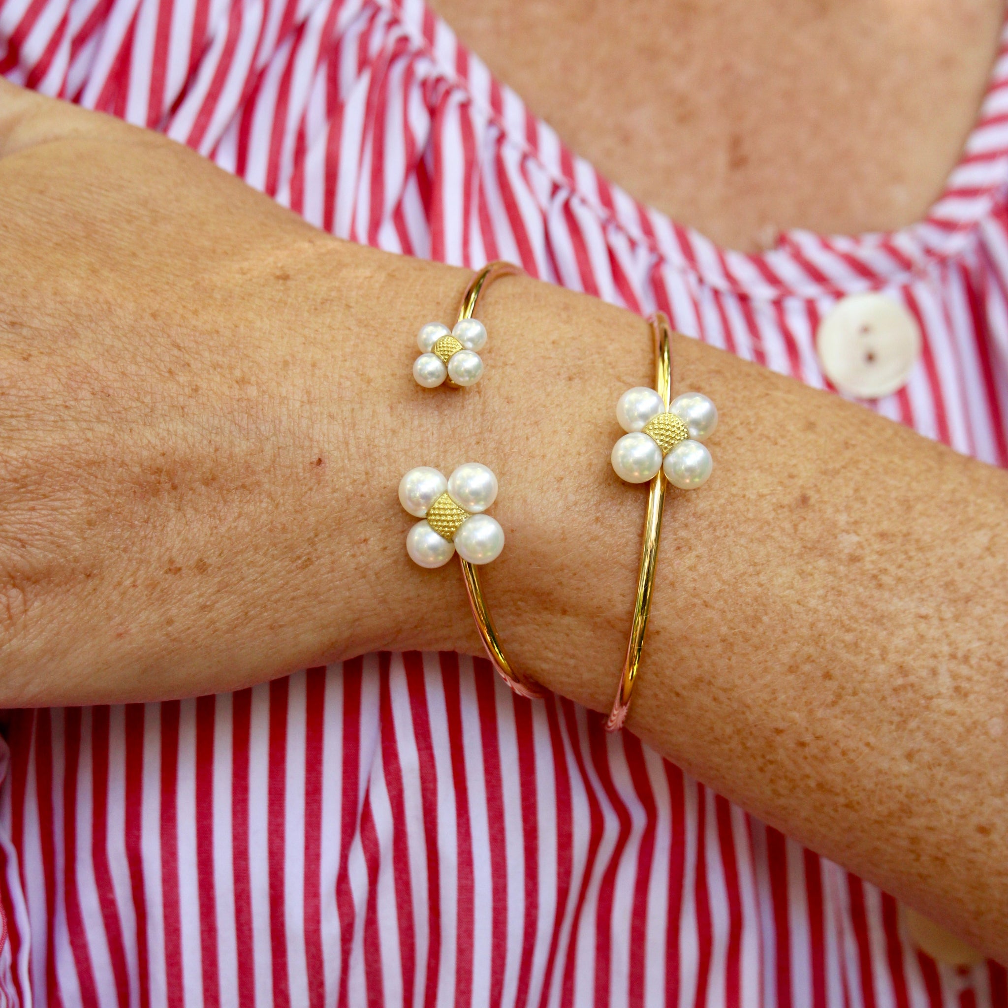 Paul Morelli Pearl Sequence Cuff Bracelet