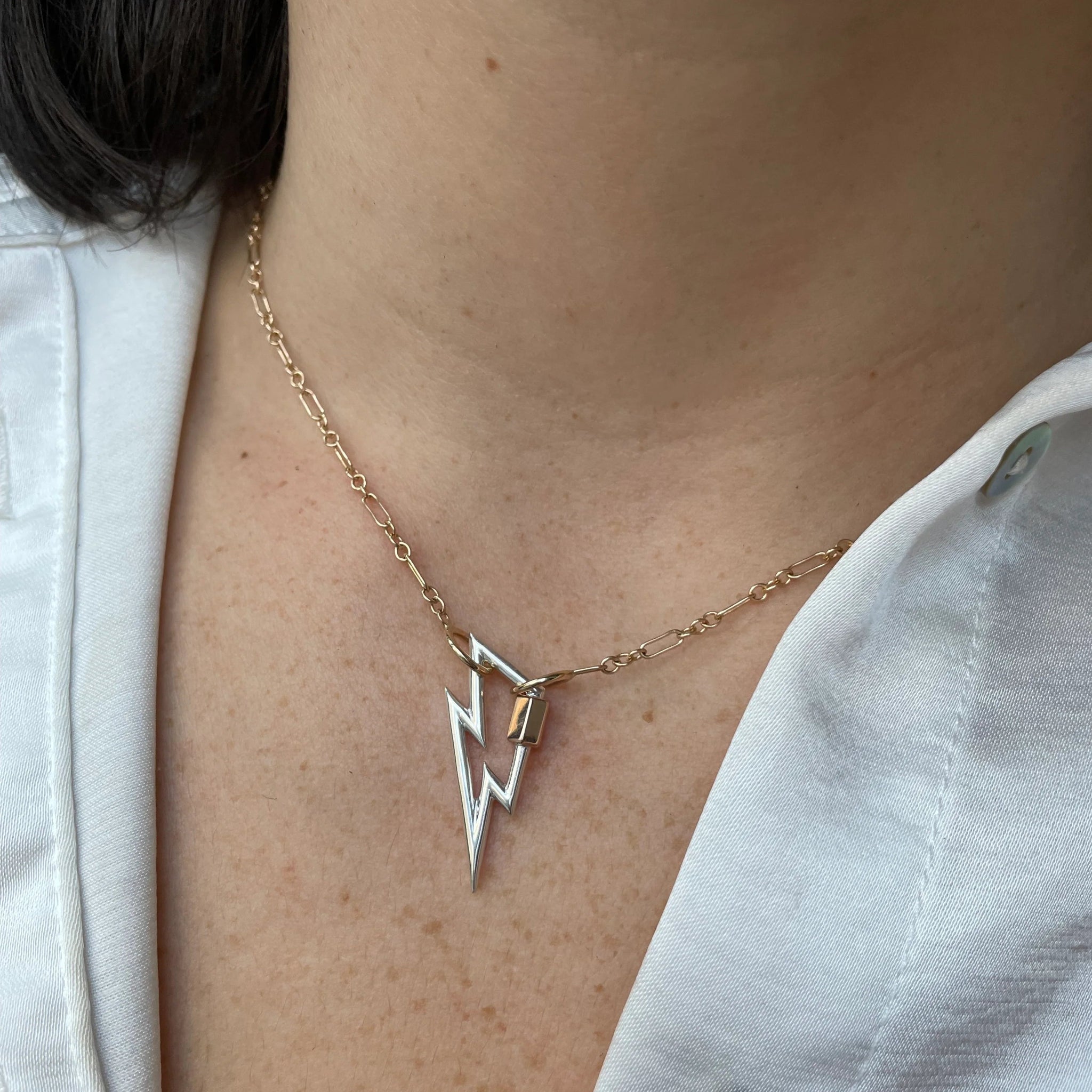 Marla Aaron 14K Gold Old World Chain 15"