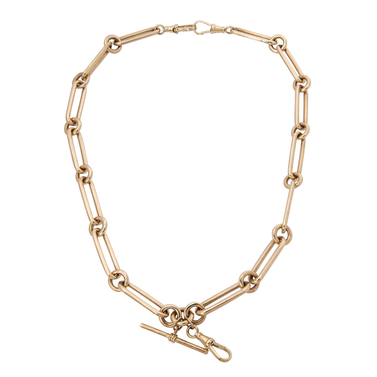 14K Yellow Gold Kristopher Chain Necklace 18"
