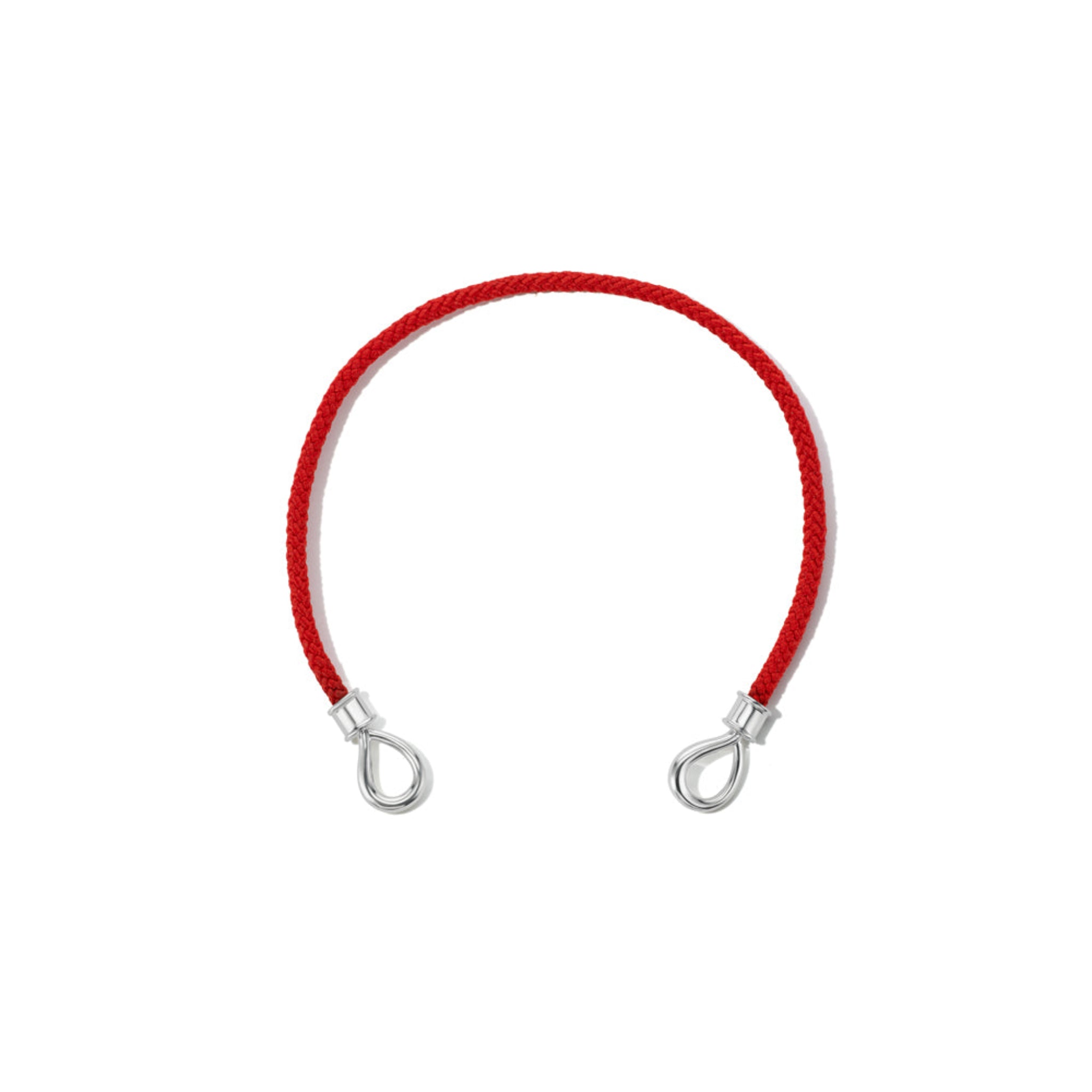 Marla Aaron Sterling Silver Red String Bracelet
