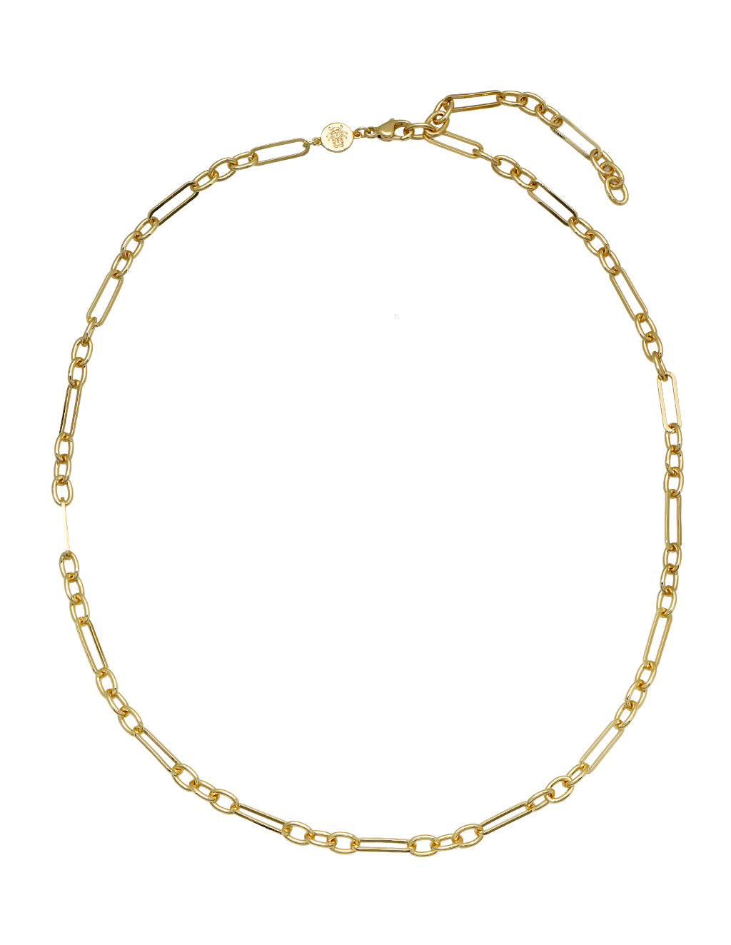 Goldbug Collection Daisy Chain Necklace 17"