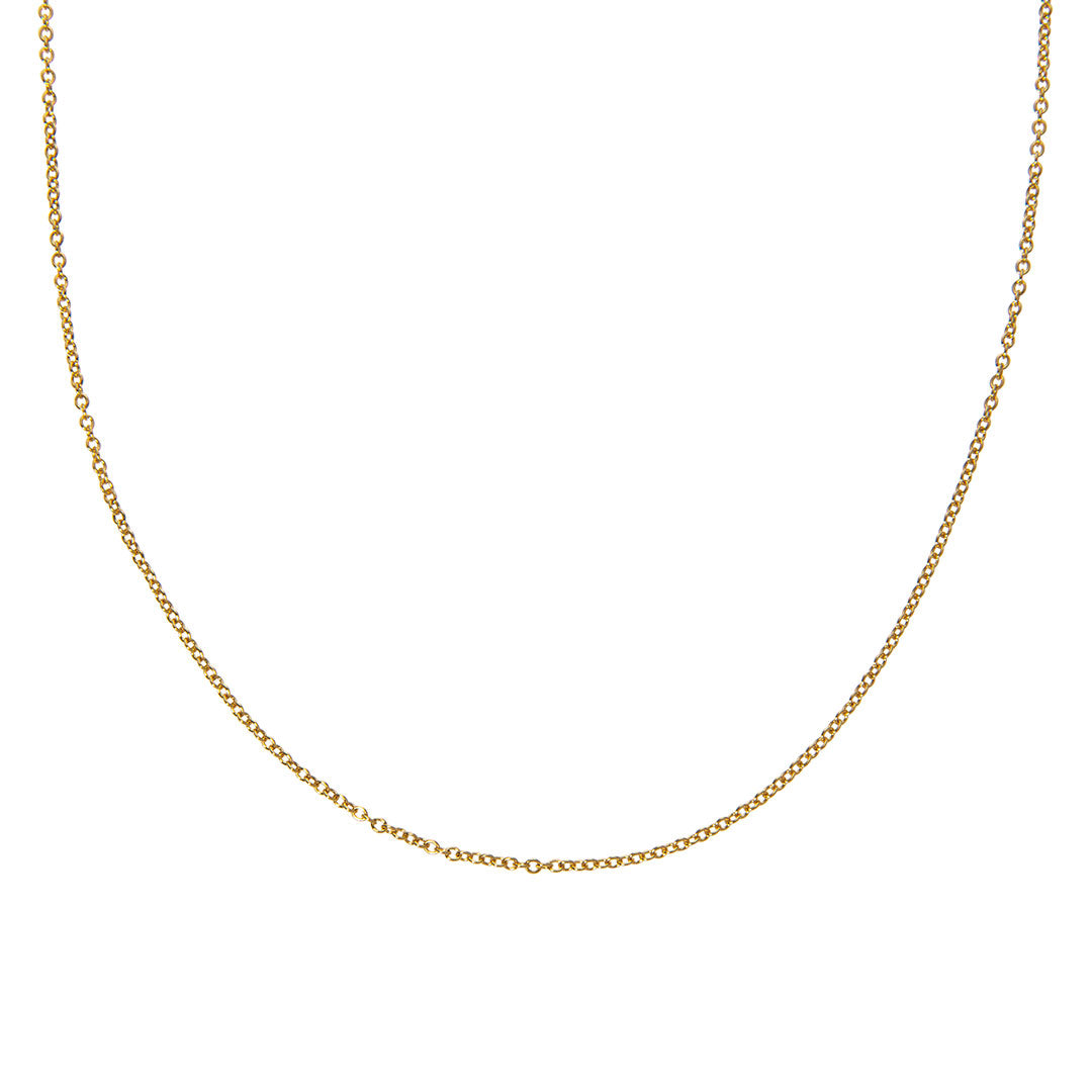Goldbug Tiny Cable Chain Necklace