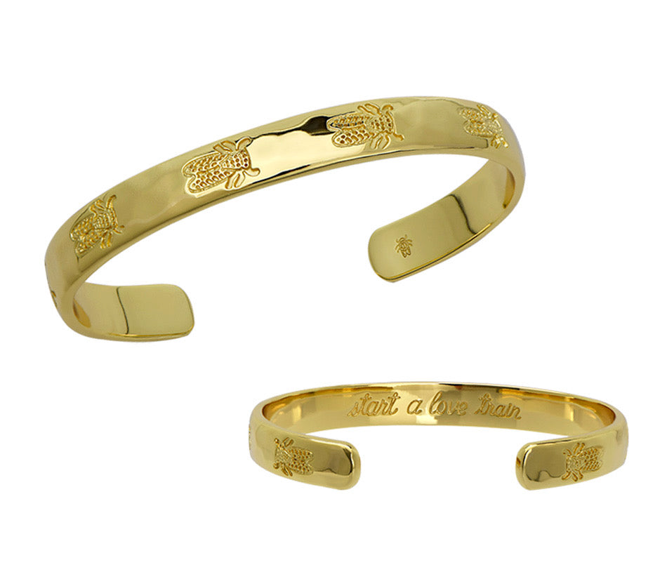 Goldbug Collection Love Train Cuff
