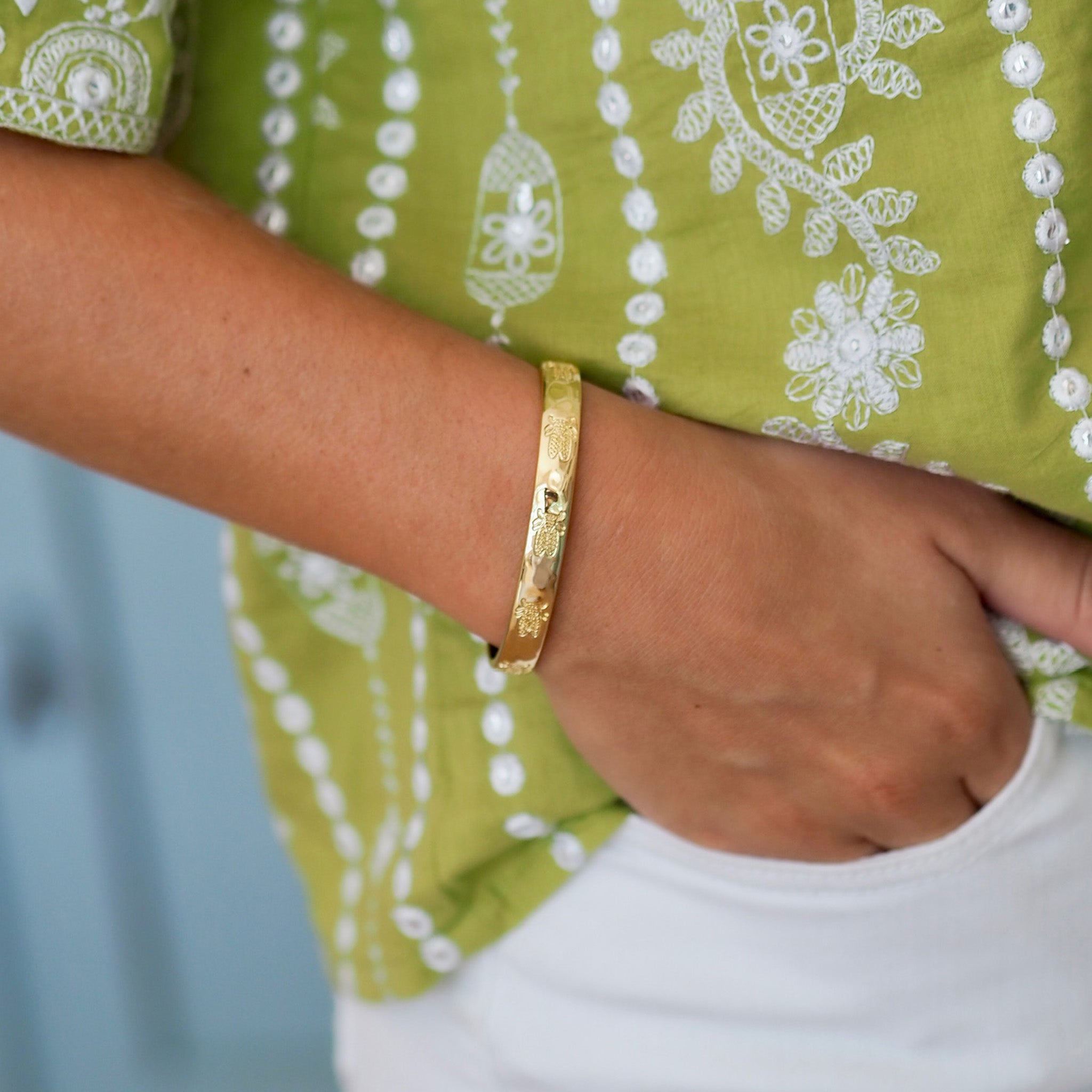 Goldbug Collection Love Train Cuff