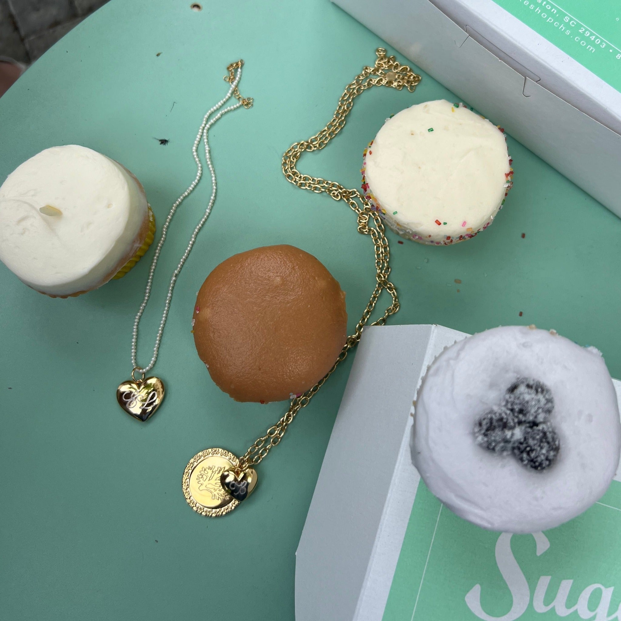 Goldbug Collection Baby Puffy Heart Charm