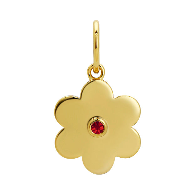 Goldbug Collection January Birthday Daisy Charm