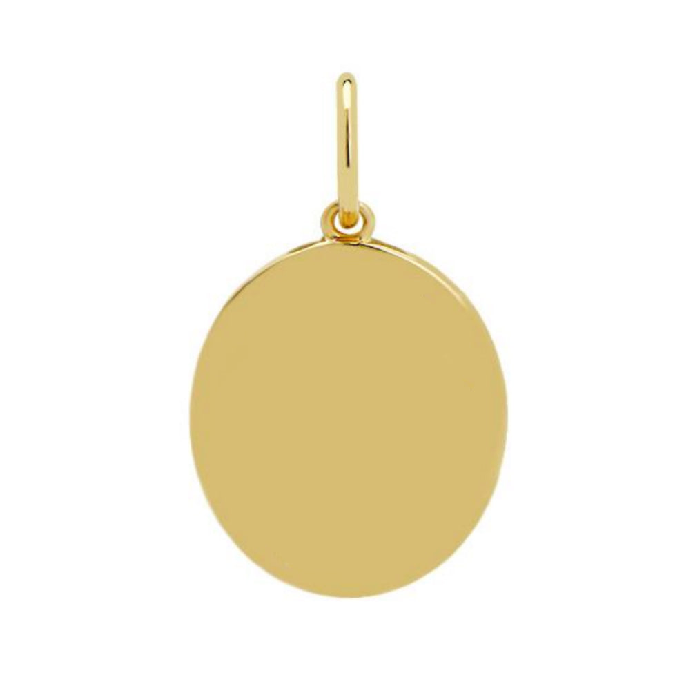 Goldbug Collection Summer Bug Oval Disc Charm back