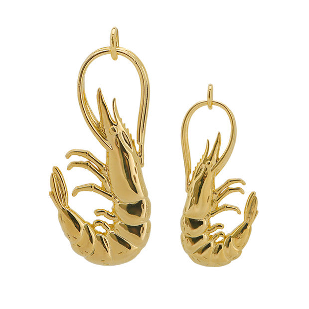 Goldbug Shrimp Charms