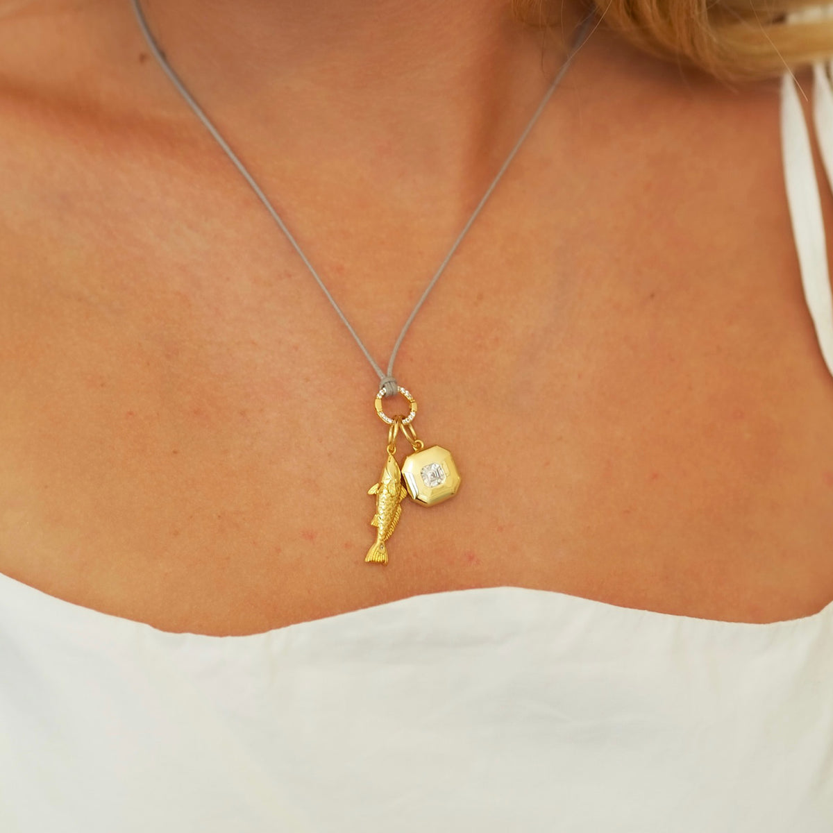 Goldbug Collection Cut Corner Charm