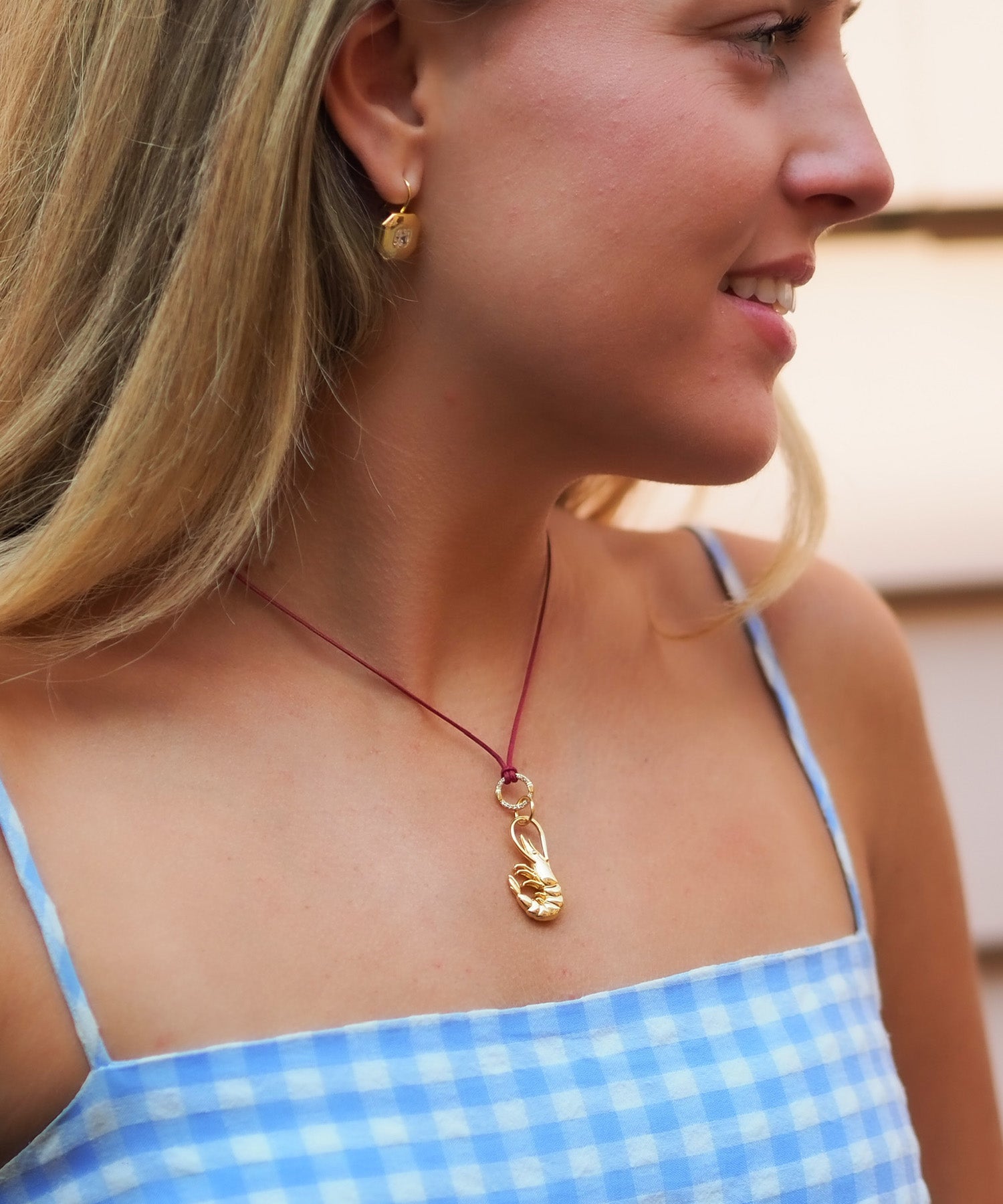 Goldbug Collection Shrimp Charm