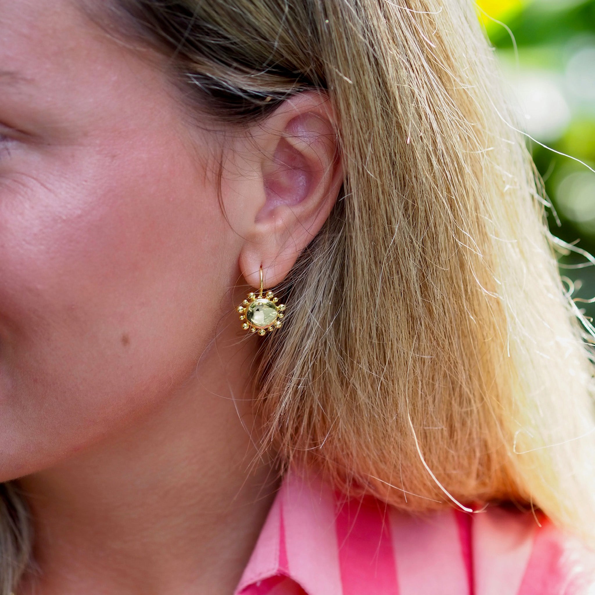 Goldbug Collection Twiggy Drop Earrings