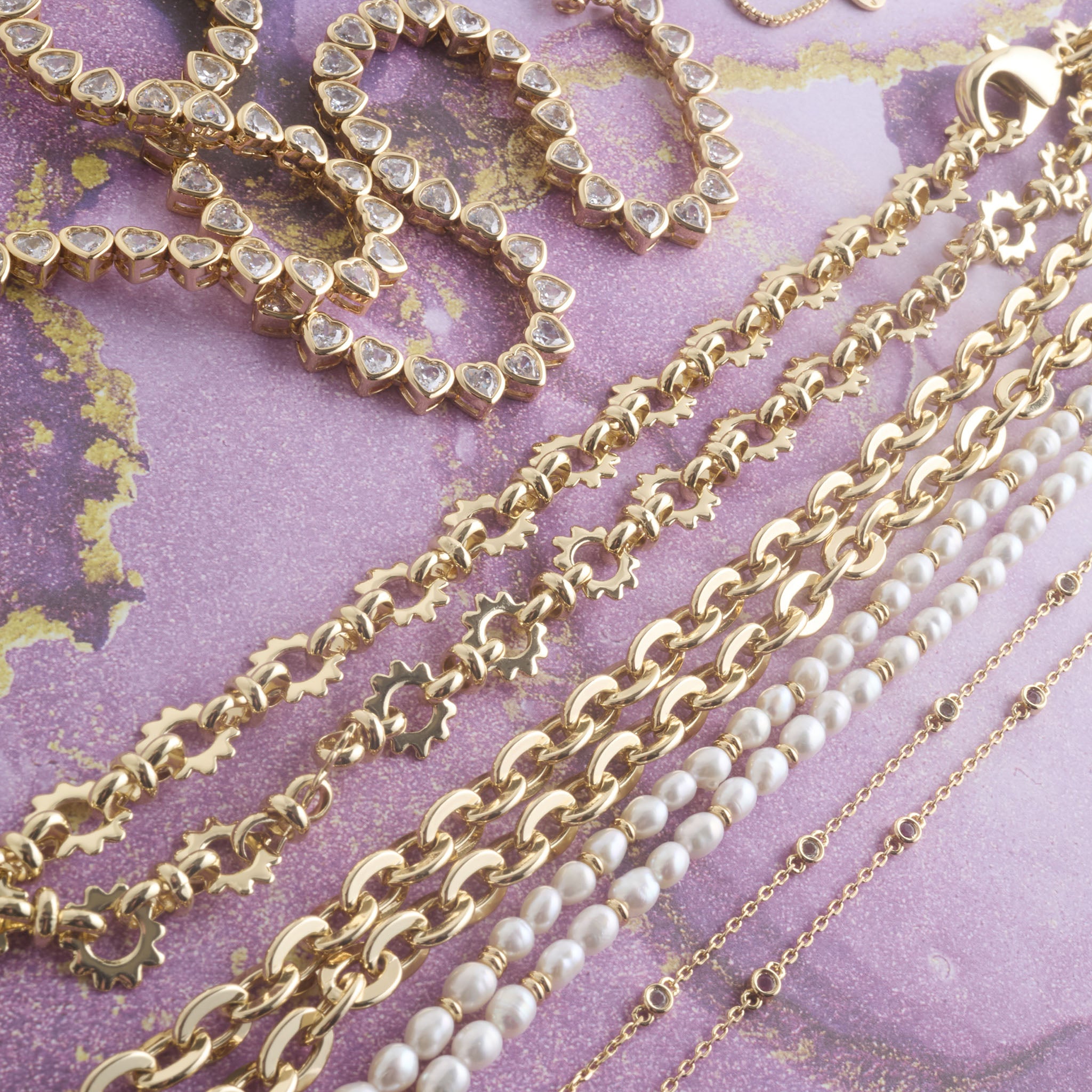 Jane Win Sun Rays Chain 16"