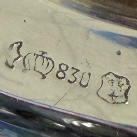 Art Deco German 830 Silver Wine Goblet