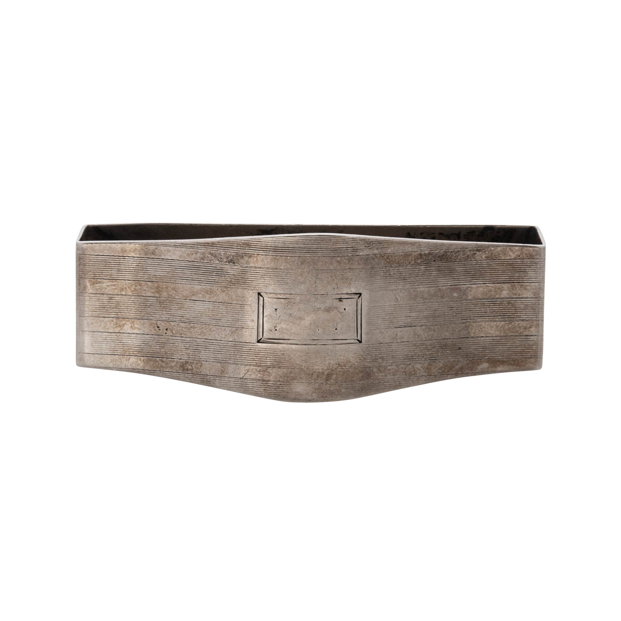 Estate Watrous Sterling Silver Engine-Turned Napkin Ring