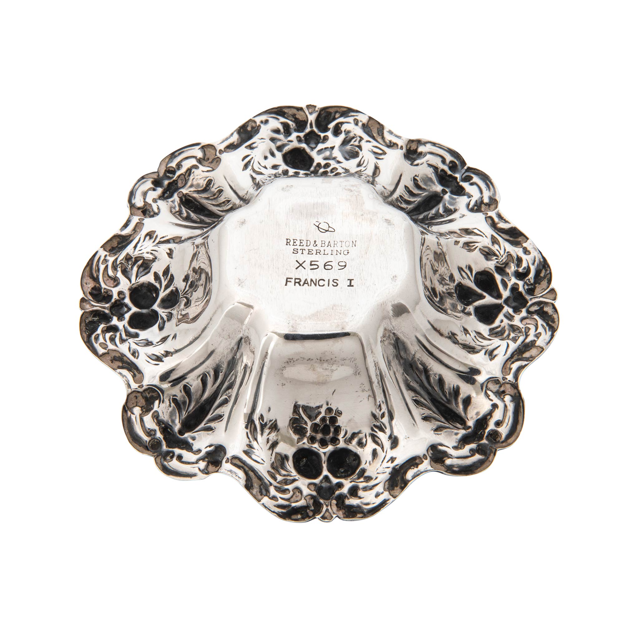 Vintage Reed & Barton Sterling Silver Nut Dish X569 Francis I