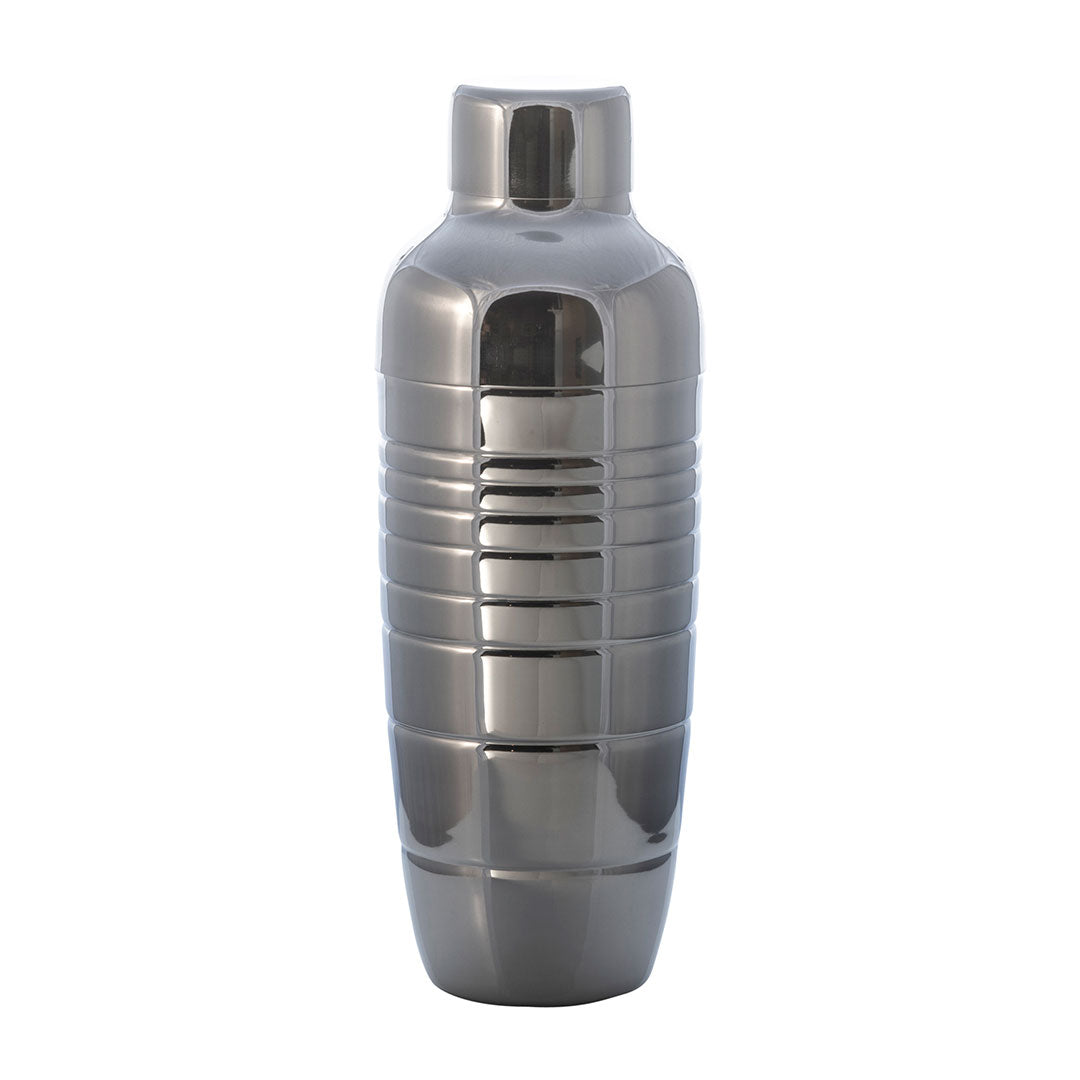 Stainless Steel Ribbed Cocktail Shaker 22oz