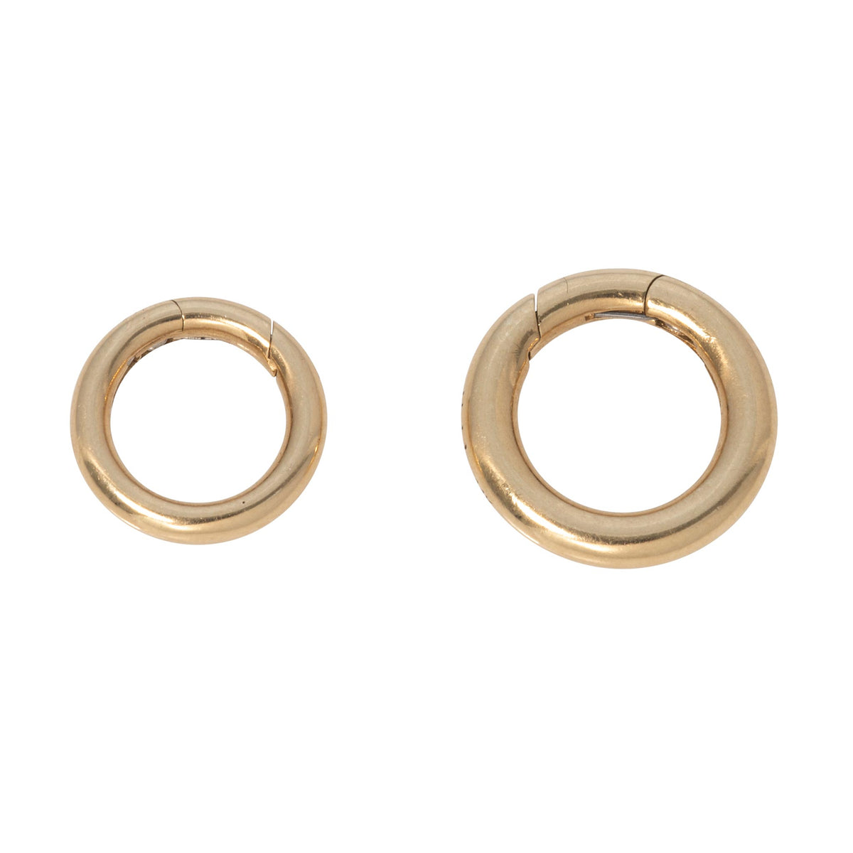 Marlo Laz Plain Push Clasp 11.5mm, Marlo Laz Plain Push Clasp 13.7mm