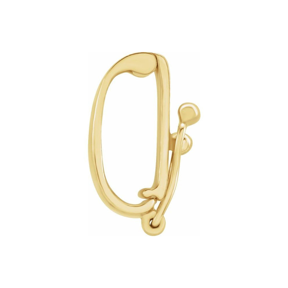 14K Yellow Gold Enhancer Bail - Main Image