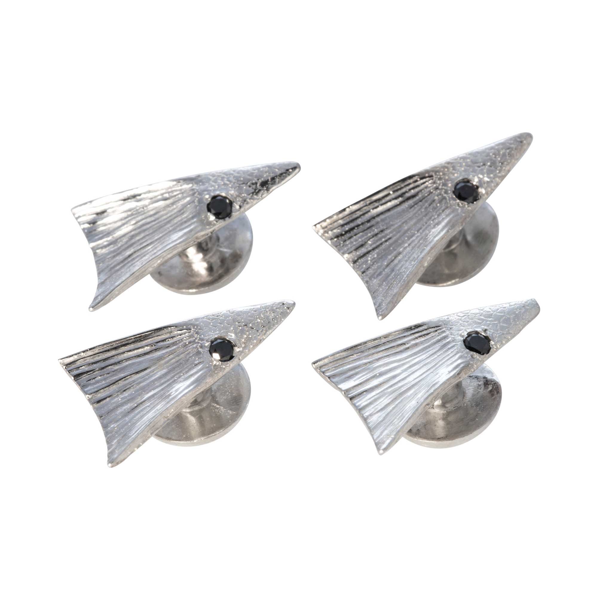 Sterling Silver Redfish Dress Studs