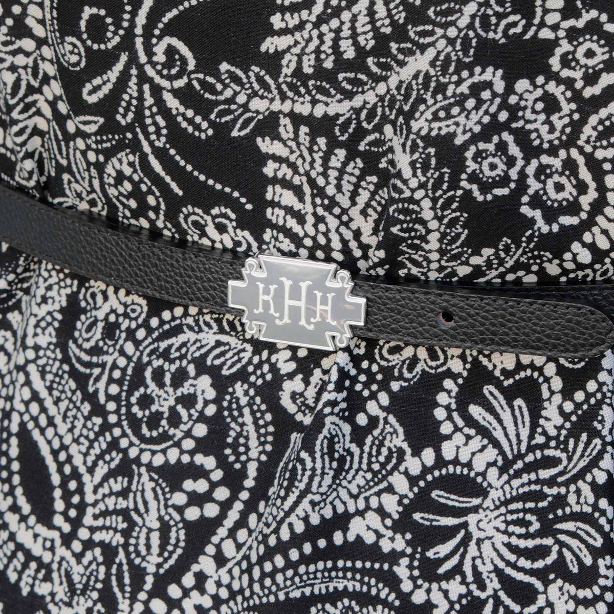 Croghan's Women's Black & Saddle Brown Reversible Narrow Belt Strap 5/8"