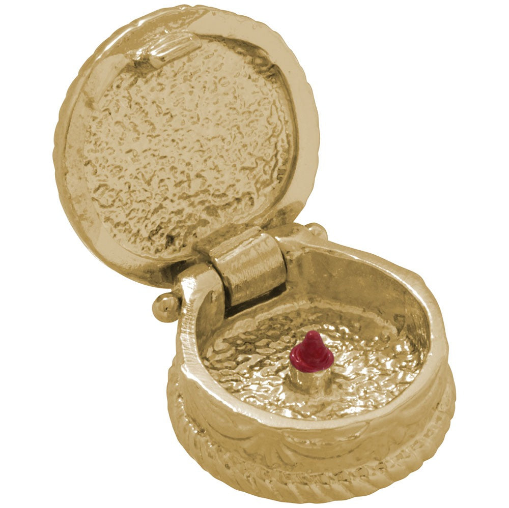 14K Yellow Gold Happy Birthday Cake Charm