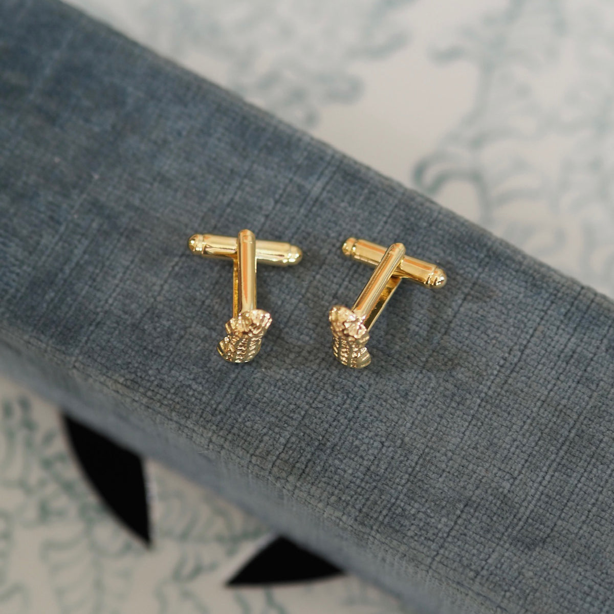 Goldbug Collection Peanut Cufflinks