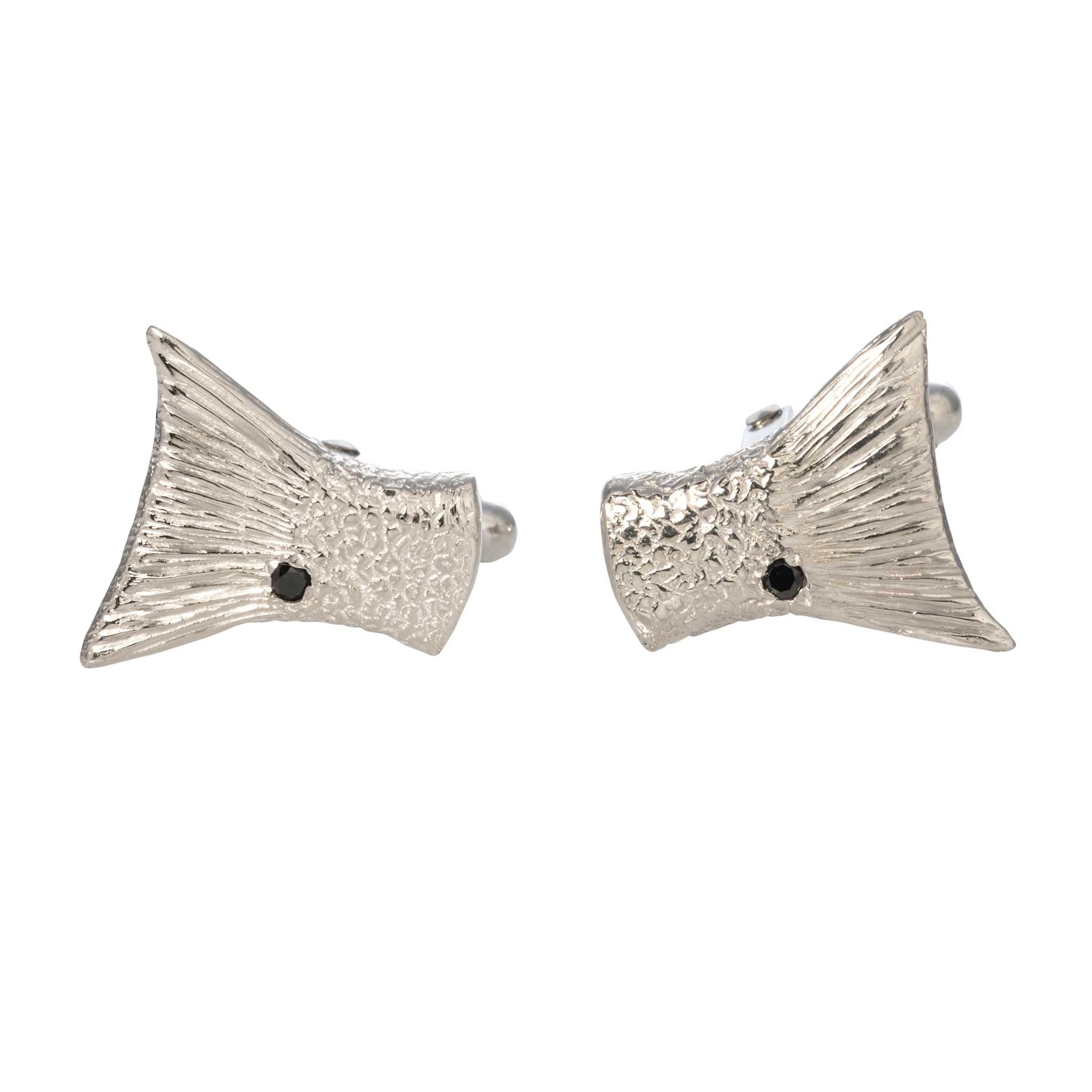 Sterling Silver Redfish Cufflinks