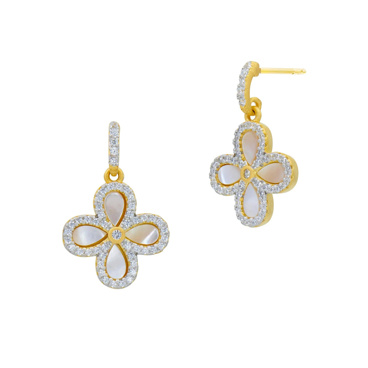 Freida Rothman Blossoming Brilliance Drop Earrings