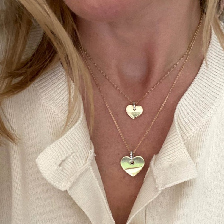 Aurelia Demark Small Heart Pendant Necklace
