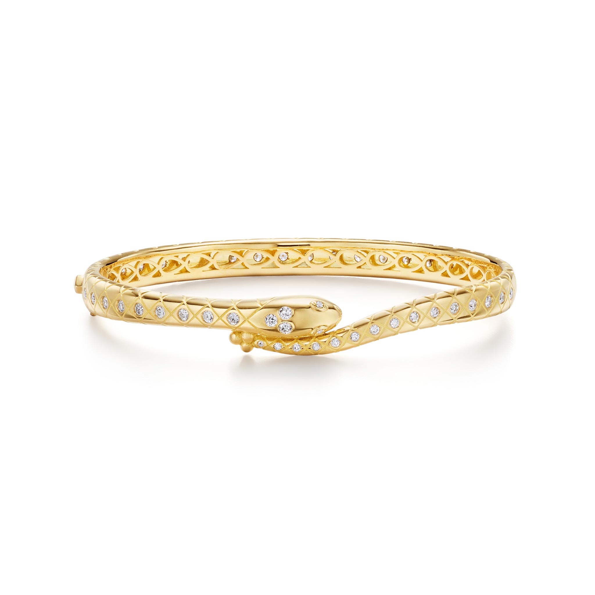 Temple St. Clair Delphi Serpent Bangle Bracelet