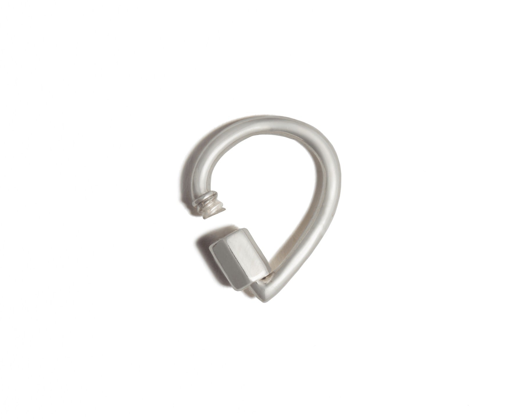 Marla Aaron Silver Baby Drop Lock