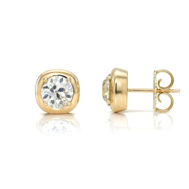 Single Stone Cori Stud Earrings
