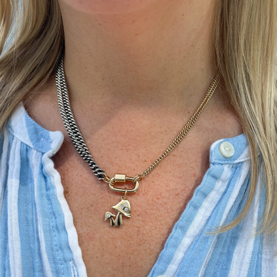 Marla Aaron 14K Yellow Gold Chubby Baby Lock