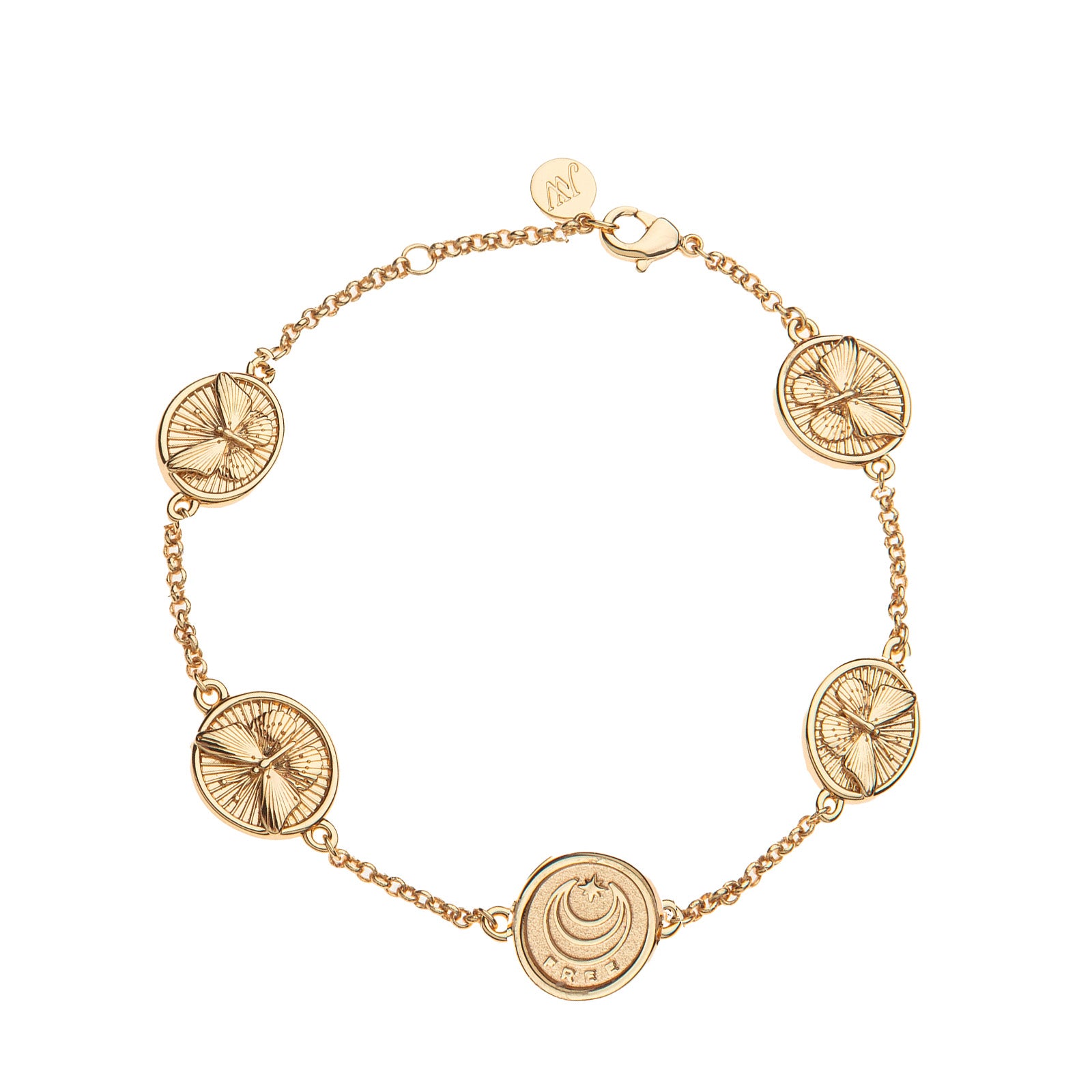 Jane Win FREE Baby Coin Station Bracelet