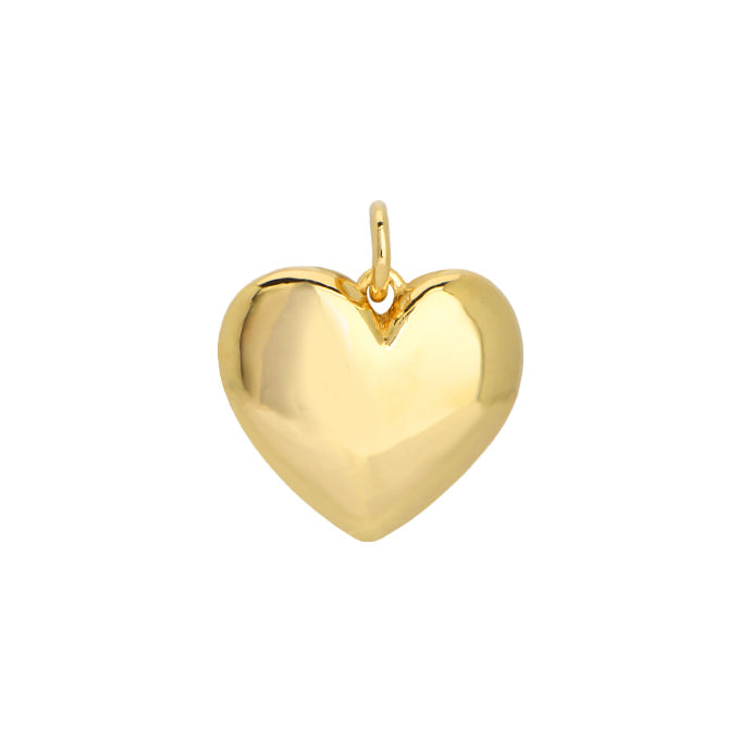 Goldbug Collection Baby Puffy Heart Charm
