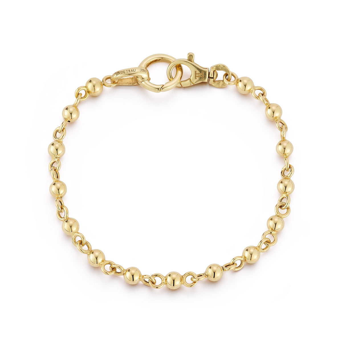 Jade Trau Rose-Arie Chain Bracelet 4mm 7"