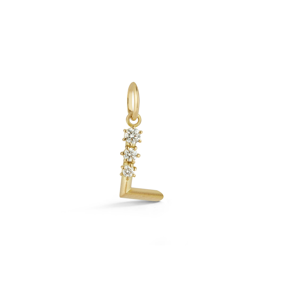 Jade Trau Letter Charm L
