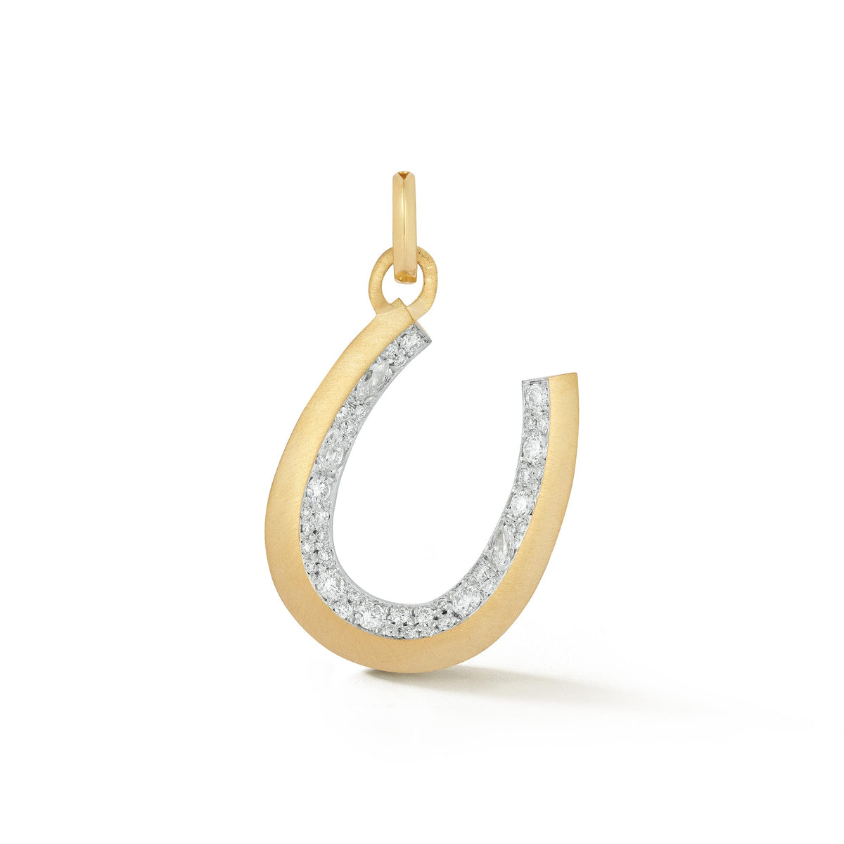 Jade Trau Horseshoe Charm