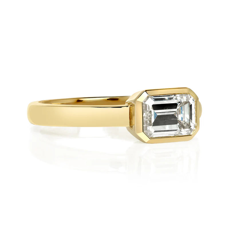 Single Stone Leah Ring